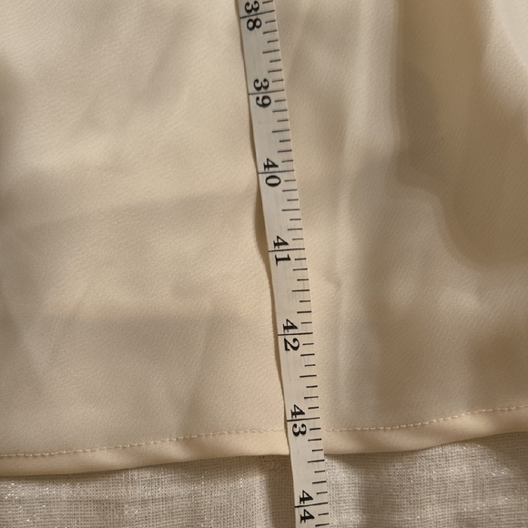 Anthropologie Cream and Black Sleeveless Midi Dress - Picture 12 of 13